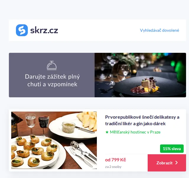 Vánoce na Skrz: gurmánské dárky se slevou 14–18 % – červenec 2026 | Nuslet.cz