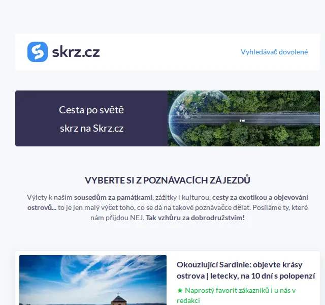 Skrz.cz: Poznávací zájezdy – červenec 2026 | Nuslet.cz