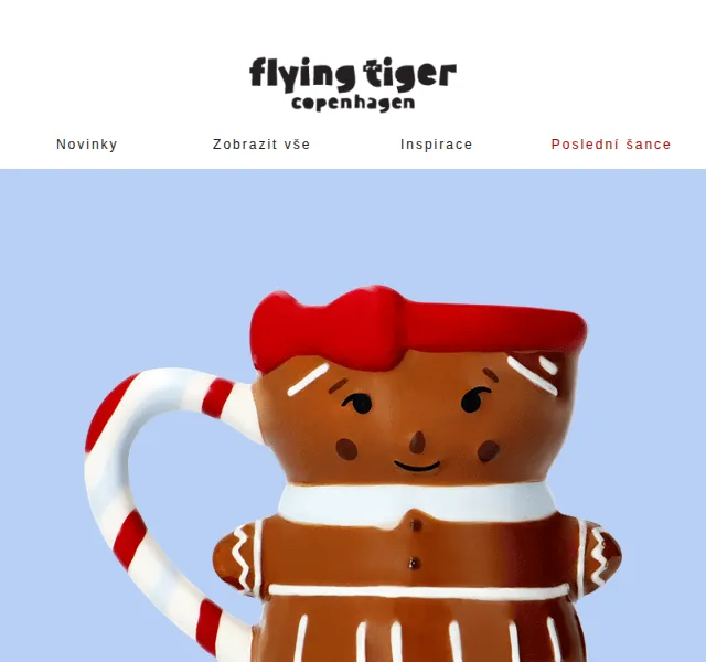 Flying Tiger Copenhagen: Vánoční hrníčky na horkou čokoládu – červenec 2026 | Nuslet.cz