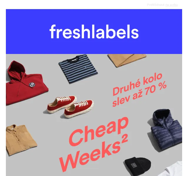 Freshlabels: Zimní výprodej až 70 % – červen 2026 | Nuslet.cz