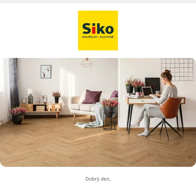 SIKO KOUPELNY: 15 % sleva + design zdarma – květen 2026