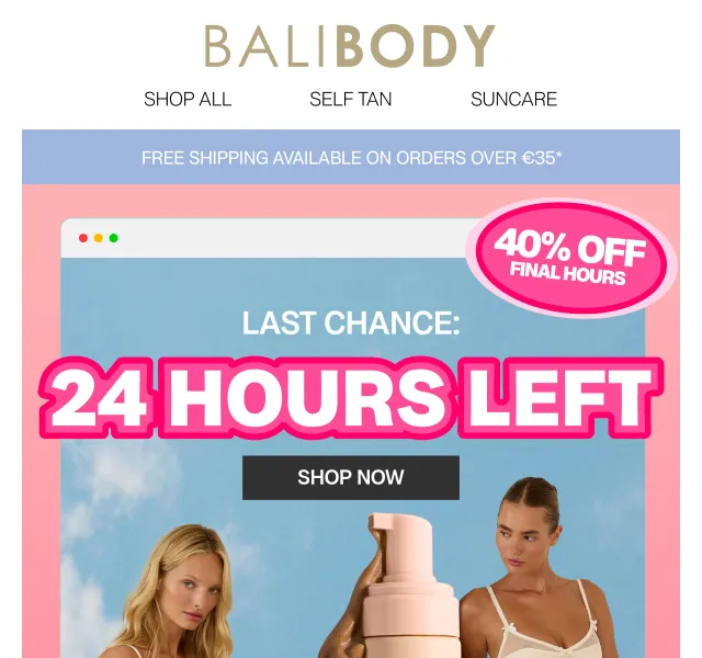 Bali Body: 40% sleva – duben 2026 | Nuslet.cz