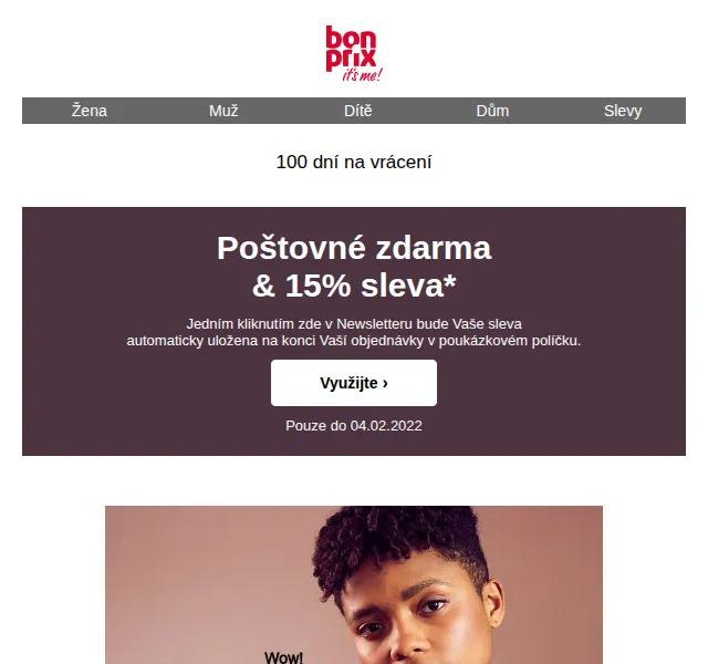 Bonprix: 15% sleva a poštovné zdarma – červen 2026 | Nuslet.cz