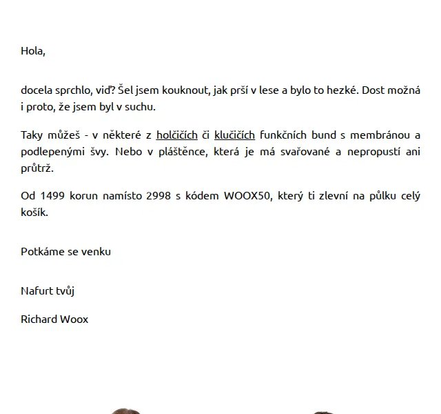 Richard Woox: Funkční bundy s membránou od 1 499 Kč – červenec 2026 | Nuslet.cz