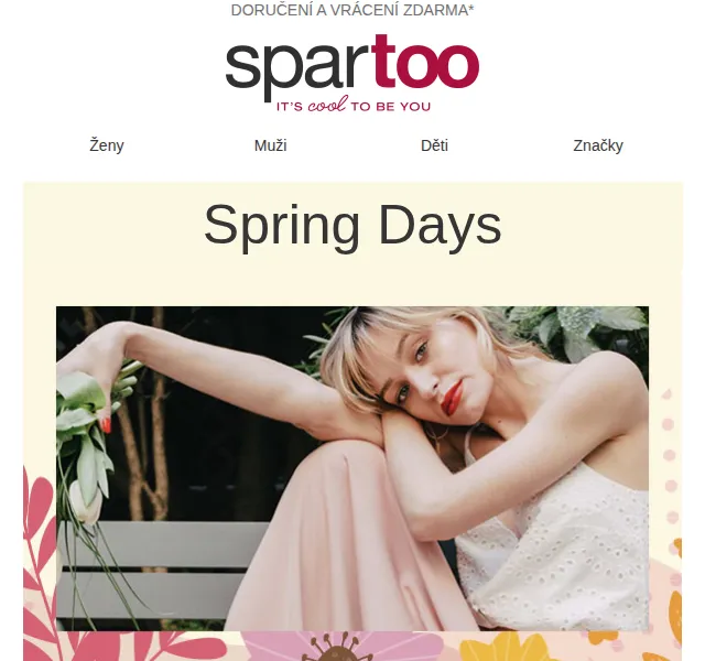 Spartoo: Spring Days až -50 % – duben 2026 | Nuslet.cz