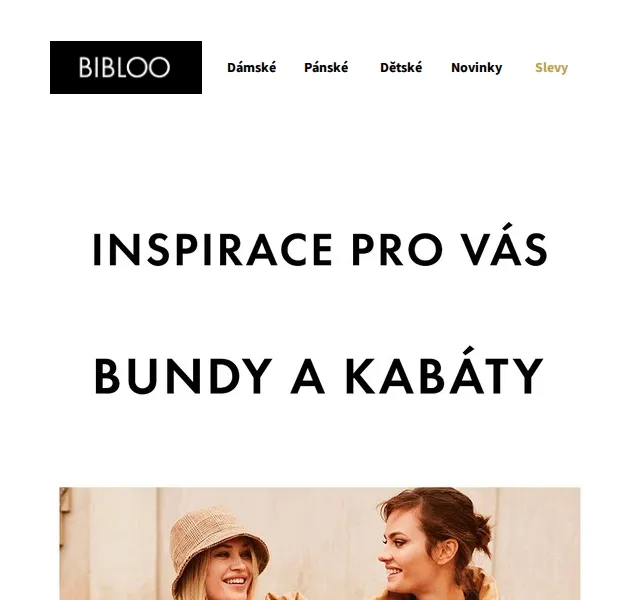 BIBLOO: bundy a kabáty prémiových značek – červen 2026 | Nuslet.cz