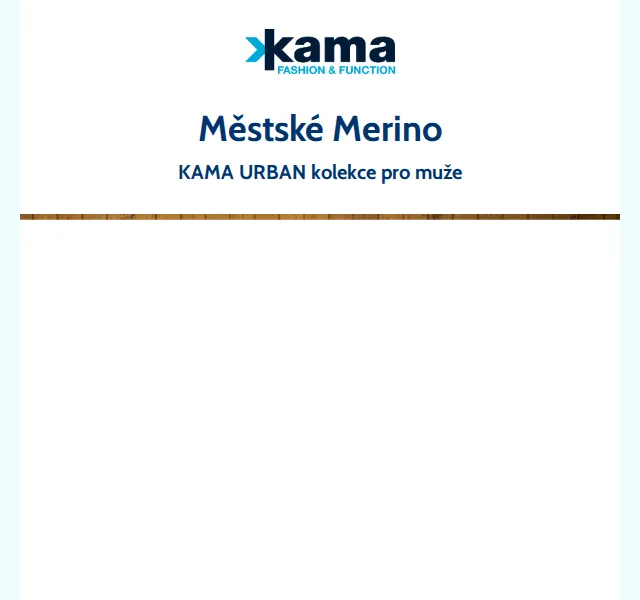 KAMA: Merino svetry a sety – červenec 2026 | Nuslet.cz