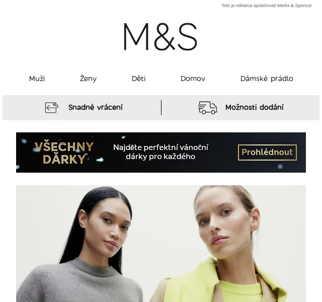 Marks and Spencer: Nová kolekce na podzim 2026 – svetry, kabáty a bundy | Nuslet.cz