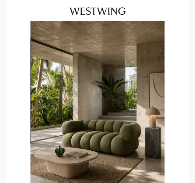 Westwing: nábytek, Tefal -50 %, Gardena – květen 2026