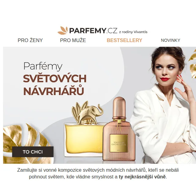 Parfemy.cz: vůně od 109 Kč – červenec 2026 | Nuslet.cz