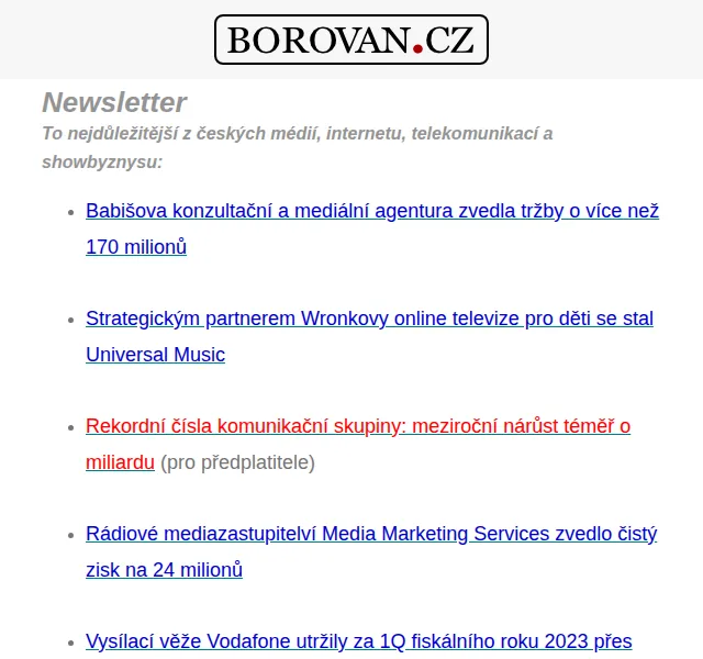 Aleš Borovan: Babišova agentura zvedla tržby o 170 milionů – červen 2026 | Nuslet.cz