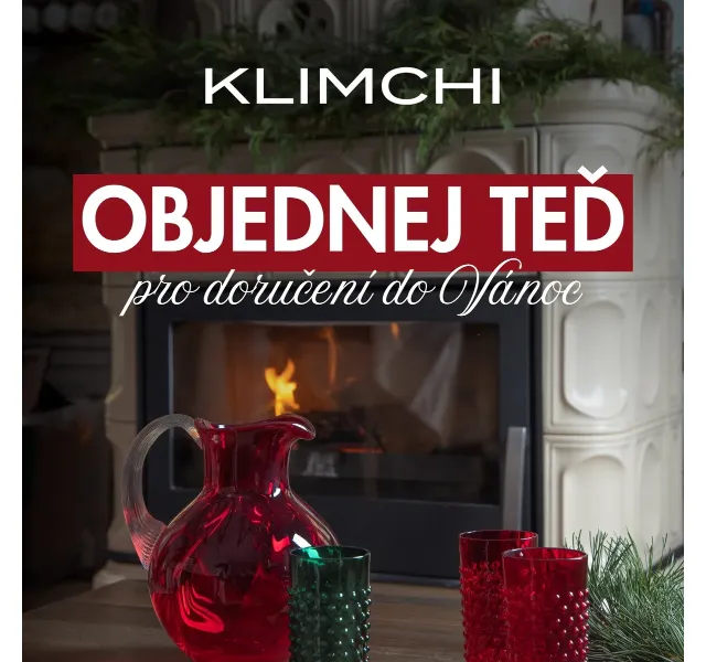 KLIMCHI: Vánoční doručení – sklenice a džbány | červenec 2026 | Nuslet.cz