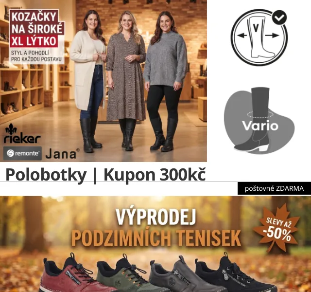 Eliteshoes: slevový kód 300 Kč na boty – září 2026