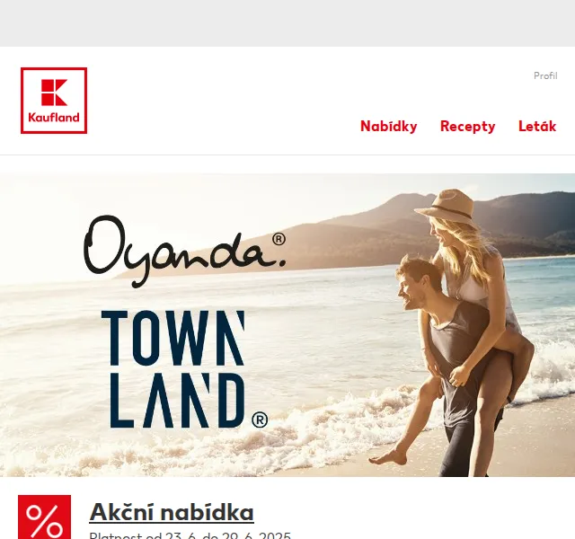 Kaufland: Letní oblečení již od 129,90 Kč – červenec 2026 | Nuslet.cz
