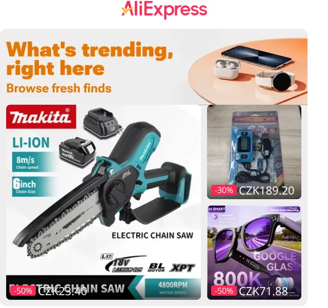 AliExpress: slevy až -68 % – květen 2026 | Nuslet.cz
