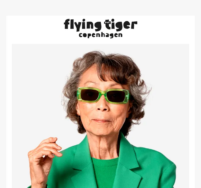 Flying Tiger Copenhagen: Nová kolekce slunečních brýlí od 4 € – červen 2026 | Nuslet.cz
