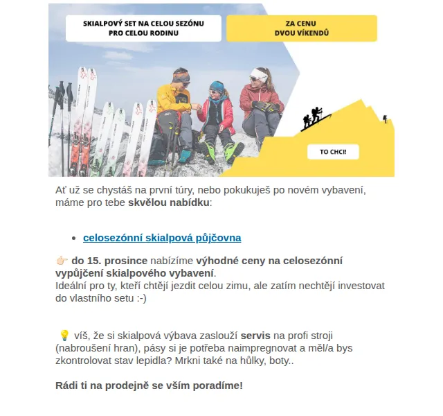 Namcheshop: Výhodná skialpová půjčovna + nová Montura – červenec 2026 | Nuslet.cz