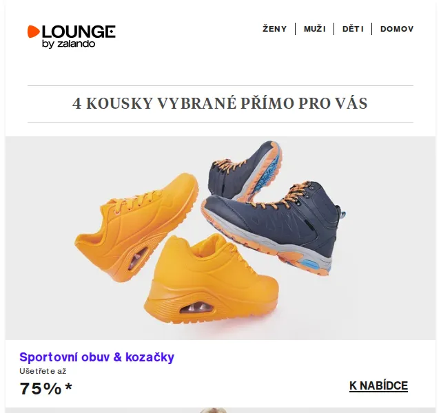 Lounge by Zalando: EGLO, Selected Femme a TFT – slevy až 75 % – červenec 2026 | Nuslet.cz