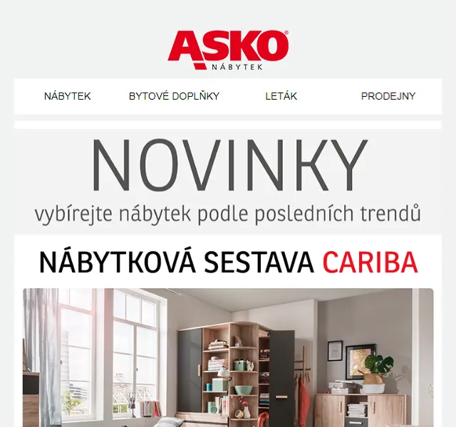 Asko Nábytek: Podzimní novinky – červenec 2026 | Nuslet.cz
