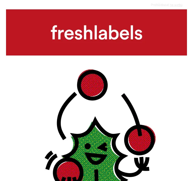 Freshlabels: Vánoční přání a novinky – červenec 2026 | Nuslet.cz