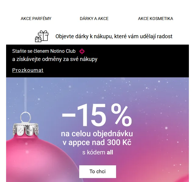 Notino: Sleva až 18 % a dárky k nákupu – říjen 2025 | Nuslet.cz