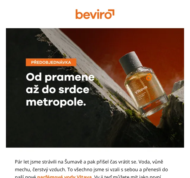 Beviro® Vltava Eau de Parfum v předobjednávce – srpen 2026 | Nuslet.cz