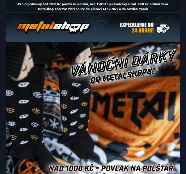 METALSHOP: Dárečky k nákupu – dárek zdarma od 1000 Kč – červen 2026 | Nuslet.cz