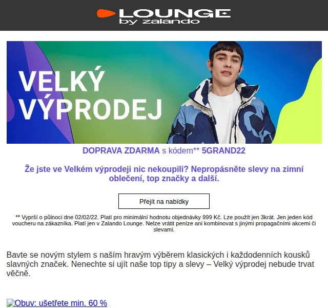 Lounge by Zalando: Velký výprodej se slevami až 75 % – červen 2026 | Nuslet.cz