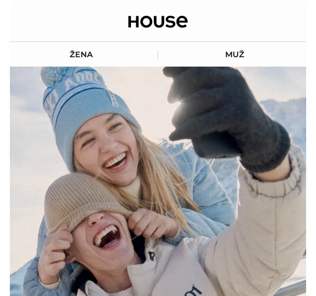 HOUSE: Zimní výprodej – až -40 % – červen 2026 | Nuslet.cz
