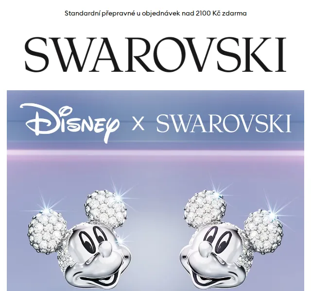 Swarovski: Kolekce Disney100 – červenec 2026 | Nuslet.cz