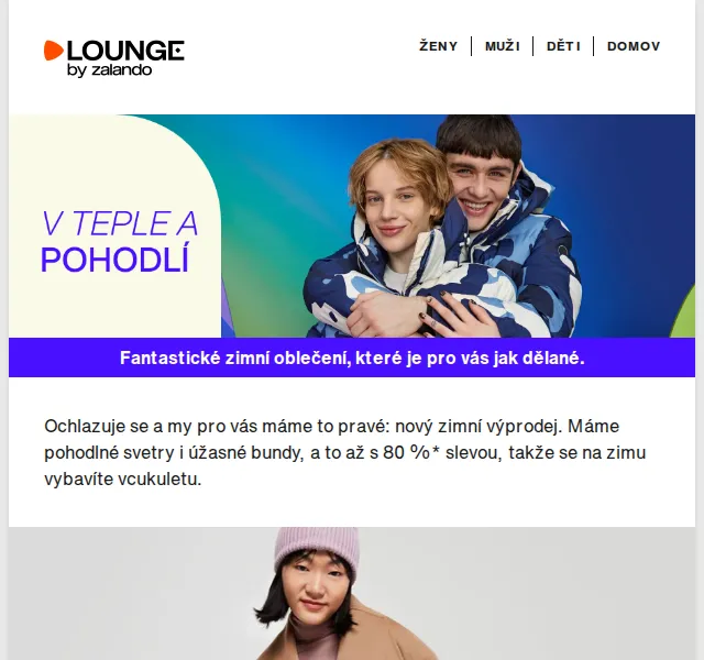 Lounge by Zalando: zimní výprodej se slevami až 80 % – červenec 2026 | Nuslet.cz