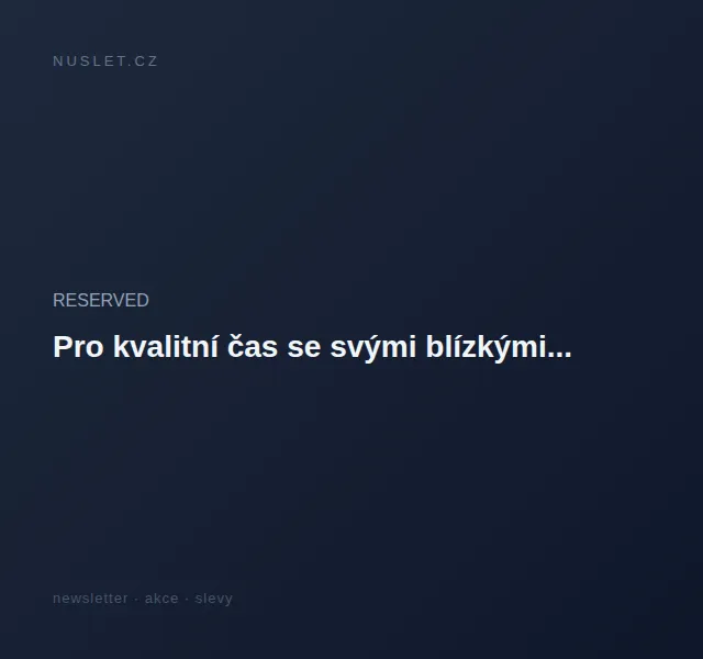 RESERVED: Eco Aware s antibakteriálním povlakem – červen 2026 | Nuslet.cz