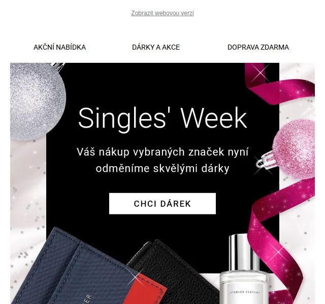 Notino: Dárky zdarma + 1+1 v Singles Week – červen 2026 | Nuslet.cz