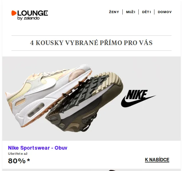 Lounge by Zalando: Nike, Marco Tozzi & AllSaints – červenec 2026 | Nuslet.cz
