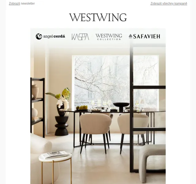 Westwing: Top značky s rychlým dodáním – červen 2026 | Nuslet.cz