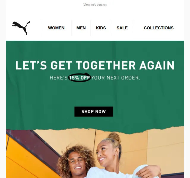 PUMA: Sleva 15 % na celý nákup – březen 2026 | Nuslet.cz