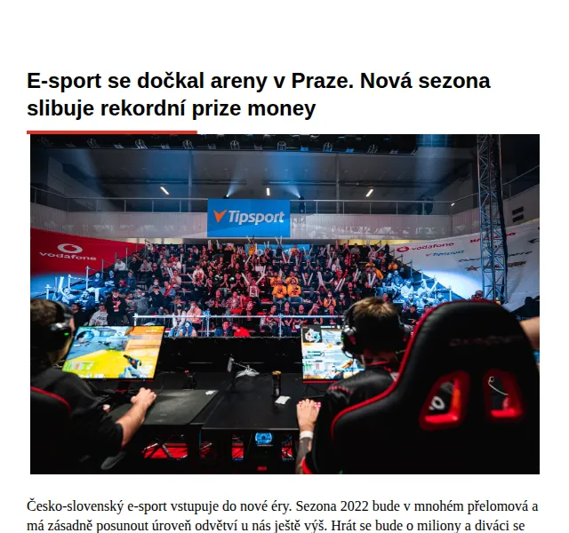 Marketing & Media: E-sport arena a coworking trendy – červen 2026 | Nuslet.cz