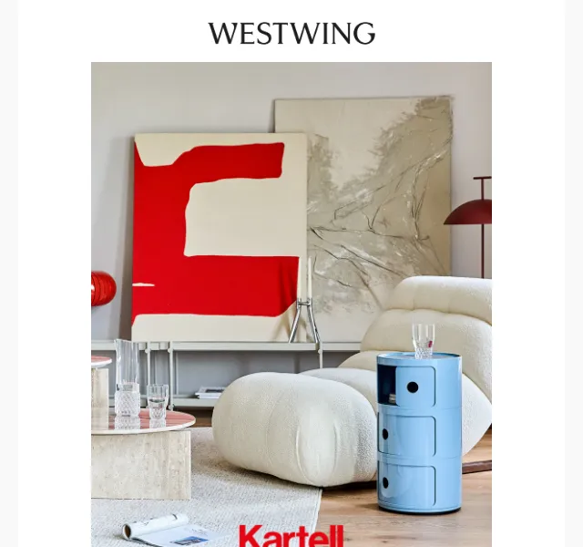 Westwing: Kartell ve slevě, letní Concept Store – červenec 2026 | Nuslet.cz