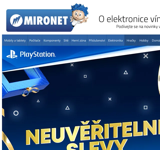 Mironet: Slevy na PlayStation – červen 2026 | Nuslet.cz
