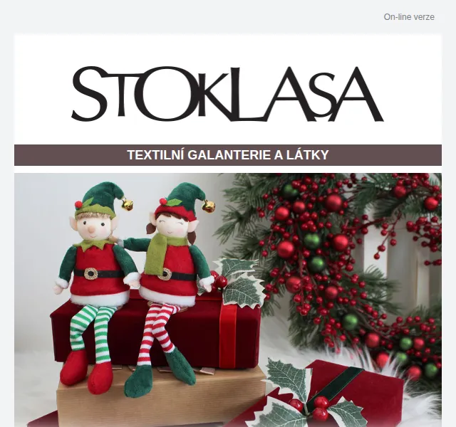 Stoklasa: Balení dárků a sleva až 40 % – prosinec 2025 | Nuslet.cz