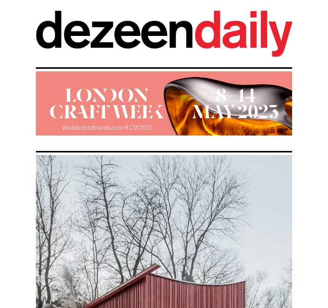 Dezeen Daily: Architektura a design – červen 2026 | Nuslet.cz