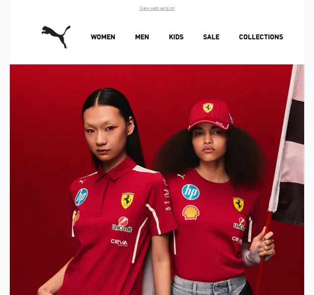 PUMA: Nová kolekce Scuderia Ferrari 2025 – červenec 2008 | Nuslet.cz