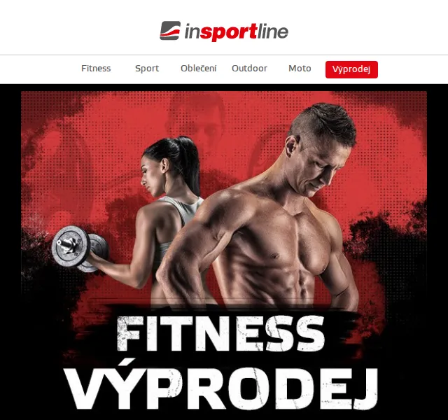inSPORTline: Fitness výprodej až –79 % – červen 2026 | Nuslet.cz