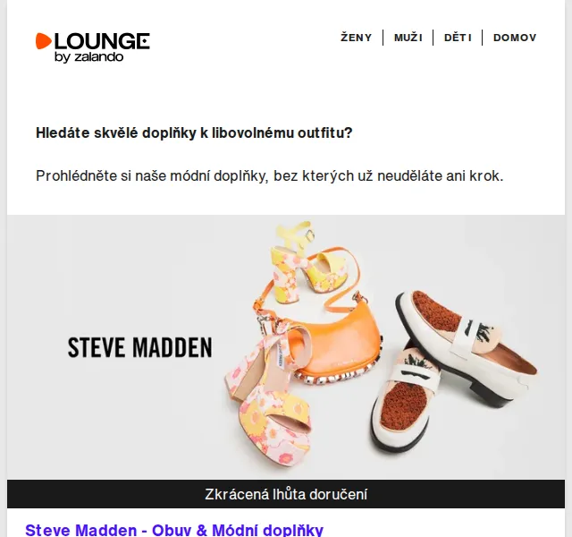 Lounge by Zalando: Boty a doplňky až 75 % – červen 2026 | Nuslet.cz