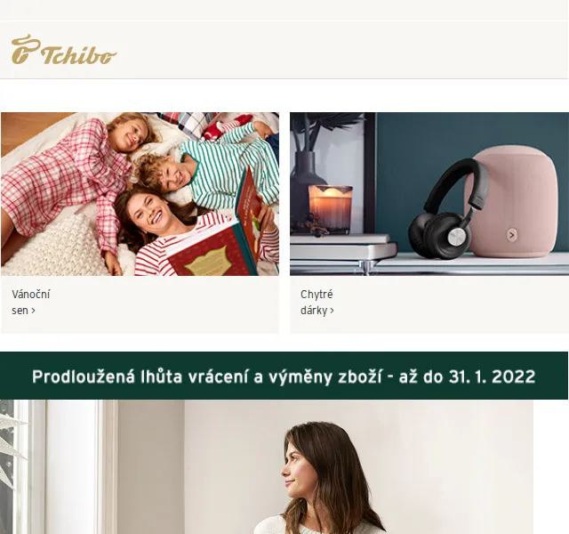 Tchibo: Sleva 20 % na domácí oblečení – prosinec 2021 | Nuslet.cz
