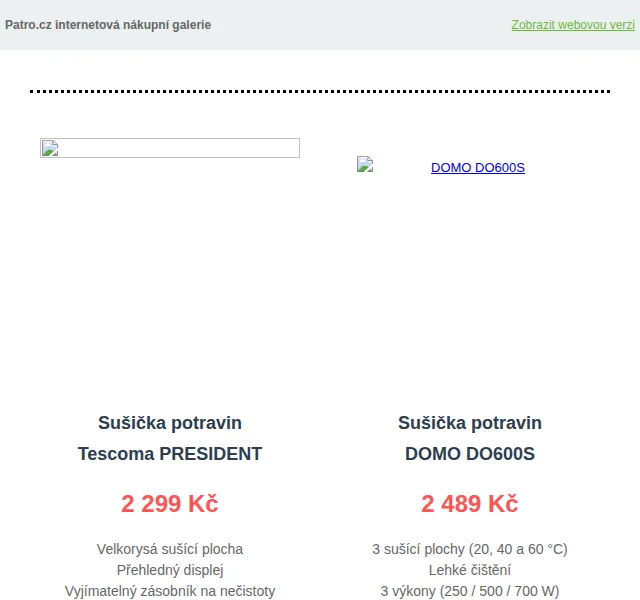 Patro.cz: Sušičky ovoce Tescoma, Guzzanti od 899 Kč – červen 2026 | Nuslet.cz