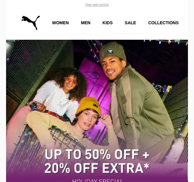 PUMA: až 50% sleva + extra 20% kód – červen 2026 | Nuslet.cz