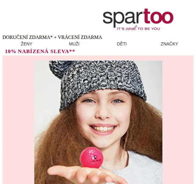 Spartoo: 10% sleva navíc na Primigi – červenec 2026 | Nuslet.cz