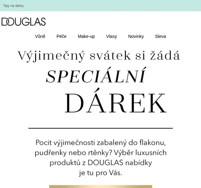Douglas CZ: Sleva 25 % na vybrané značky – červen 2026 | Nuslet.cz