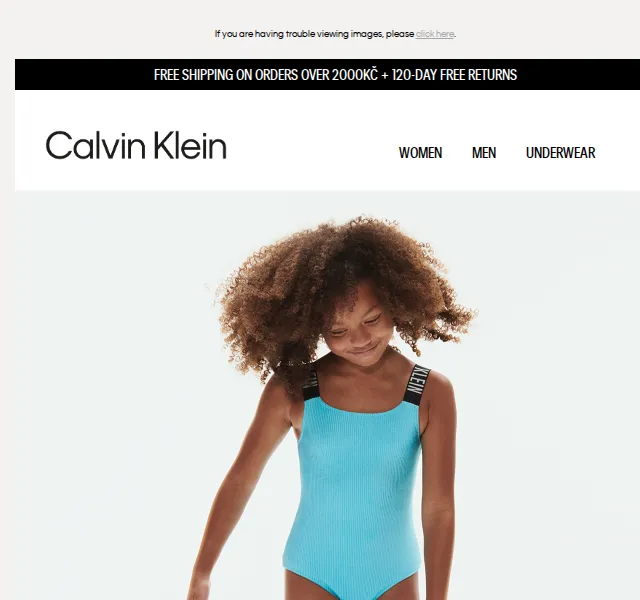 Calvin Klein Dětské plavky v zářivých barvách – červenec 2026 | Nuslet.cz